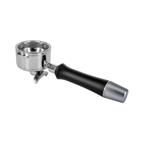 WPM 2-in-1 Bodenloser Siebträger (58 mm) für WPM Primus – Wechselbar Doppel-Auslauf & Bottomless WD-100